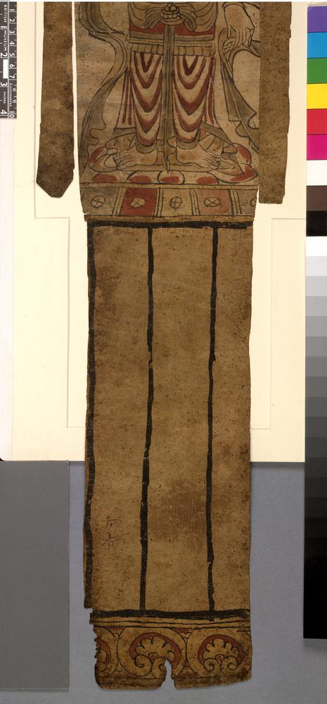 图片[3]-banner; painting; 幡(Chinese); 繪畫(Chinese) BM-1919-0101-0.144-China Archive